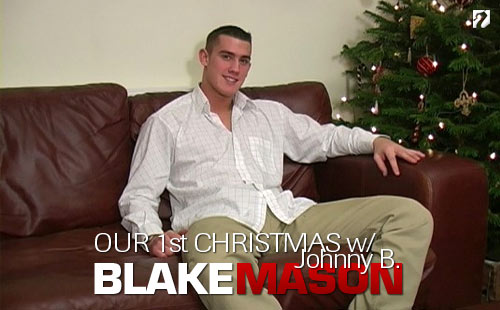 Our 1st Christmas with Johnny B at BlakeMason.com