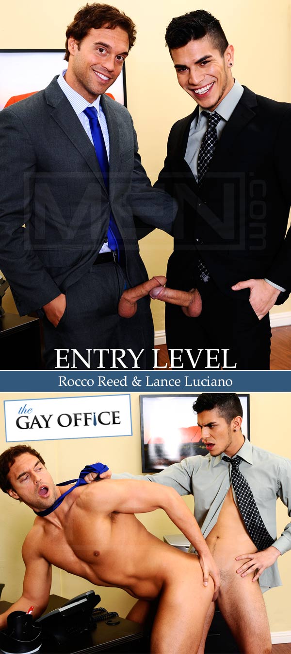 Entry Level (Rocco Reed & Lance Luciano) at The Gay Office