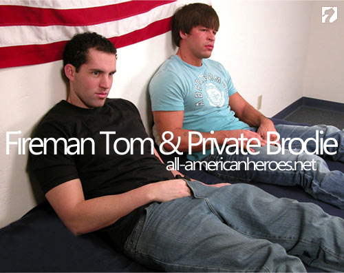 Fireman Tom & Private Brodie at All-AmericanHeroes