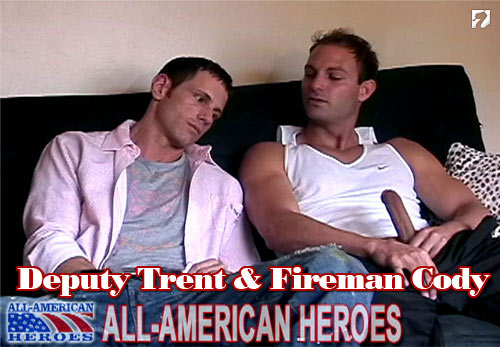 Deputy Trent & Fireman Cody at All-AmericanHeroes