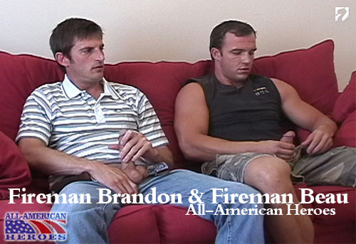 Fireman Brandon and Fireman Beau at All-AmericanHeroes