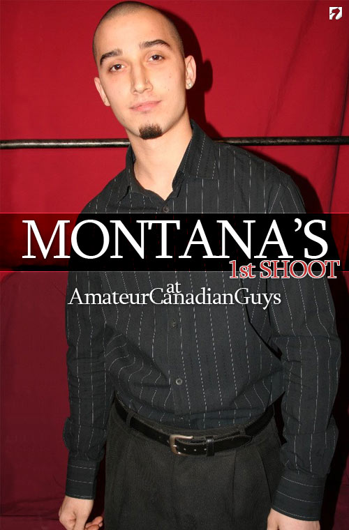 Montana's 1st Shoot at Amateur Canadian Guys