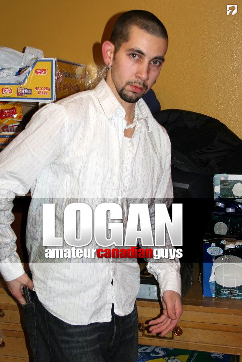 Logan's First Shoot at AmateurCanadianGuys