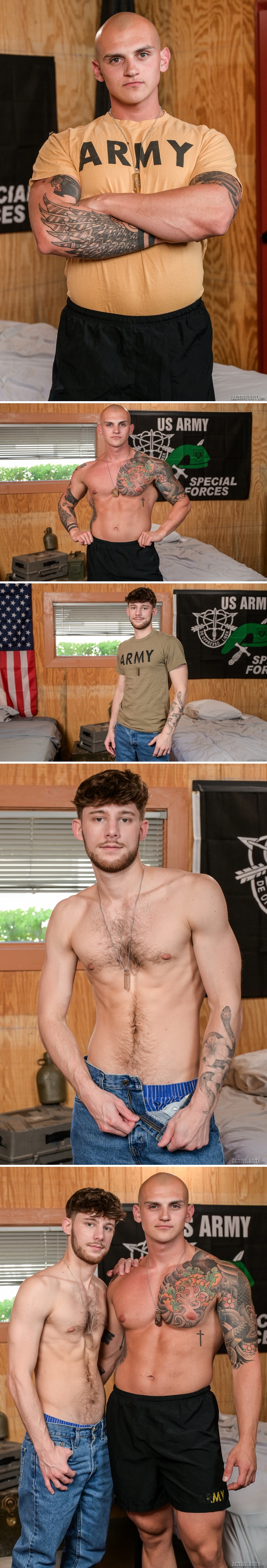 Bunk Tales: Secret Meetups (Dex Devall Joins Sebastian Bluu and Justin Cross) at ActiveDuty