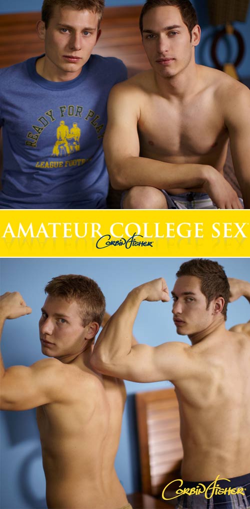 Kenny & Miles' Bi Tag Team at AmateurCollegeSex