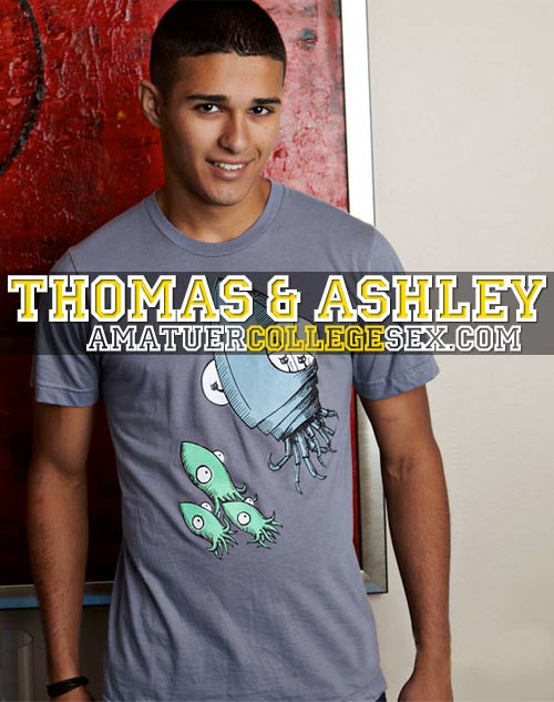 Thomas & Ashley at AmateurCollegeSex