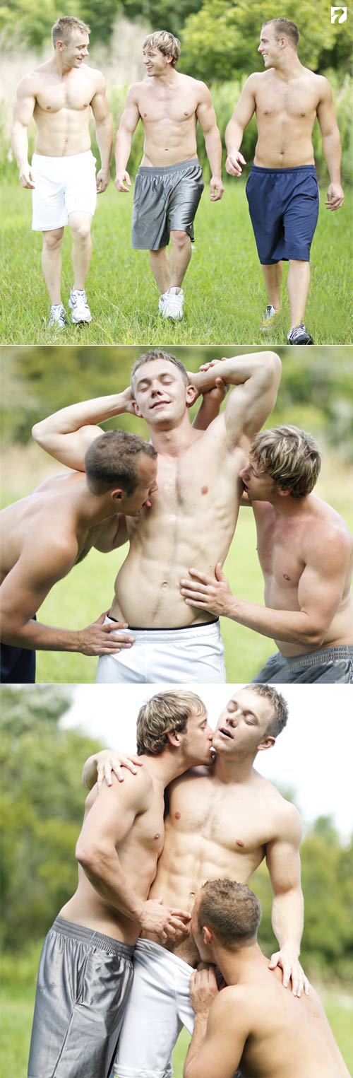 Bi Fuck Fest (Lucas, Dawson, Trent & Cassie) at AmateurCollegeSex