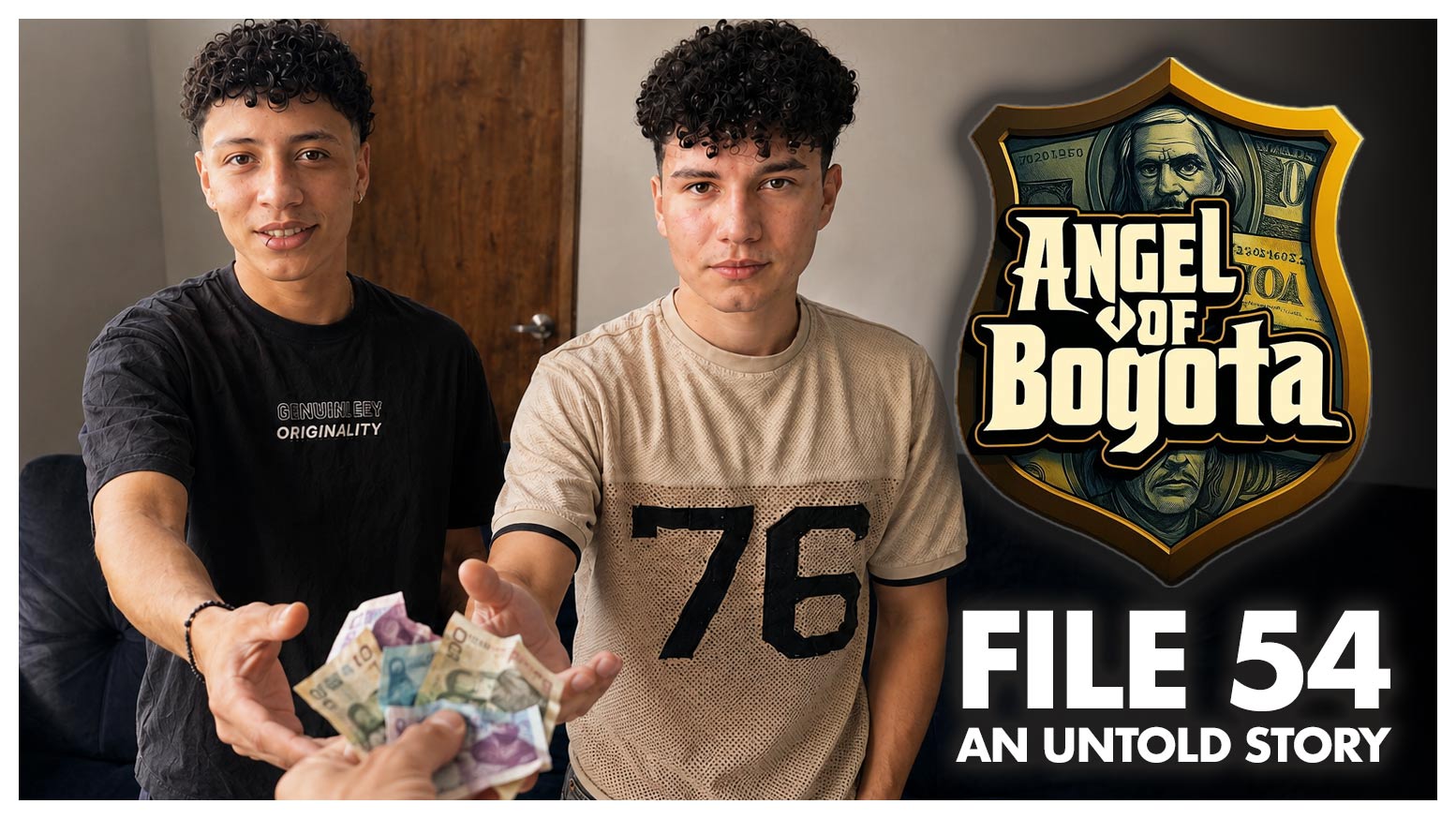 Angel of Bogota's File 54: Diego and Haider Fuck Adrian Morelli in 'An Untold Story'
