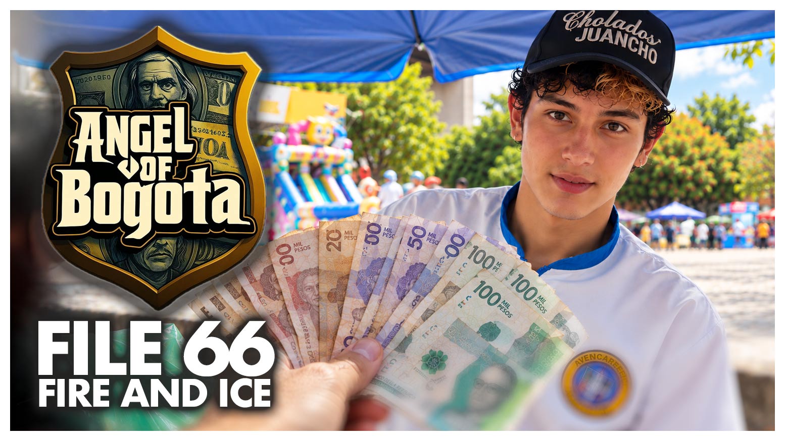 Angel of Bogota File 66: Fire and Ice With a Masked Ice Cream Hottie