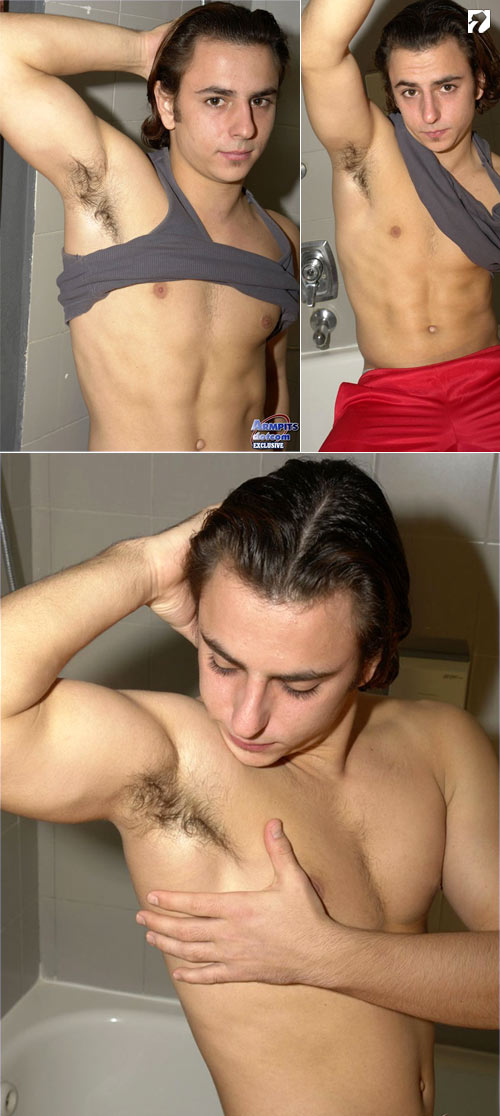 Alexandro's Shower at Armpits.com