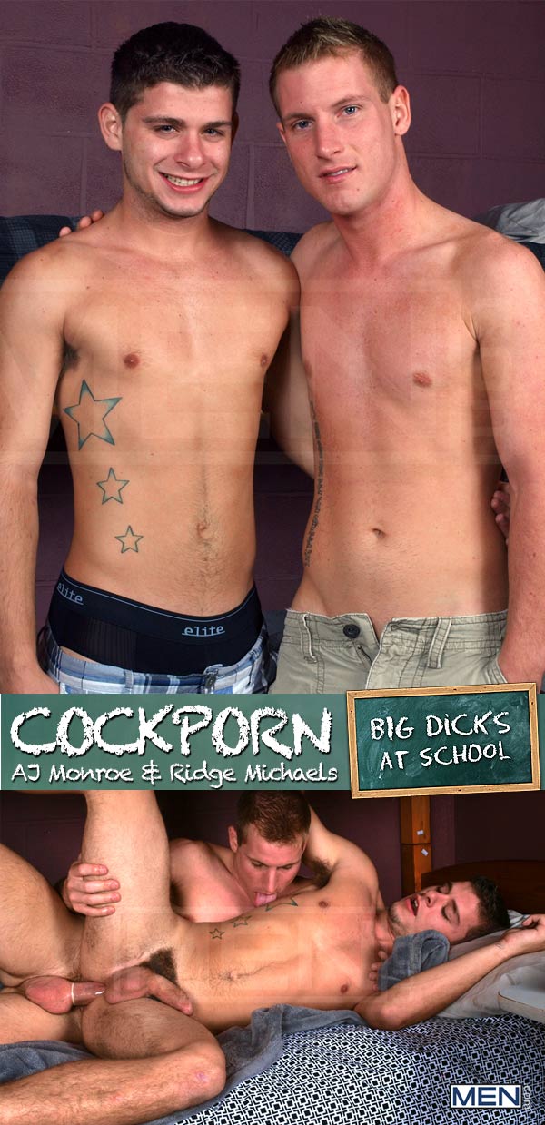 Cockporn (AJ Monroe & Ridge Michaels) at BigDicksAtSchool
