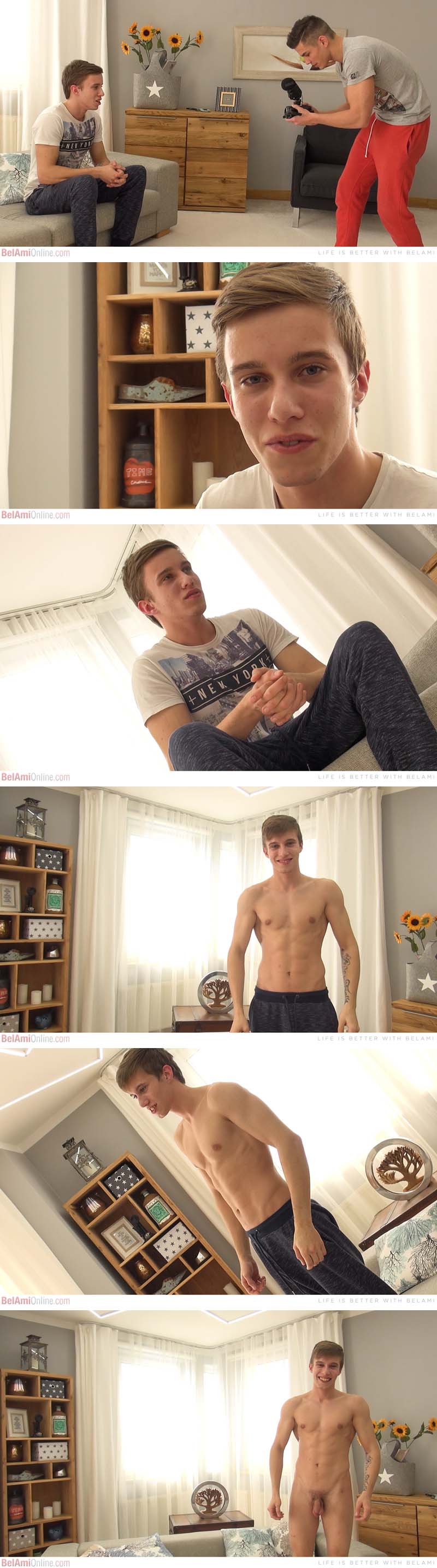 Adam Lévêque Interviewed Adam Archuleta at BelAmiOnline