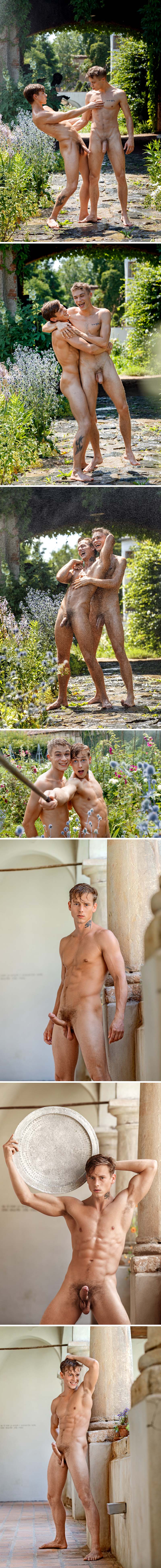 Kevin Warhol & Jamie Durrell [Models of the Week] at BelAmiOnline