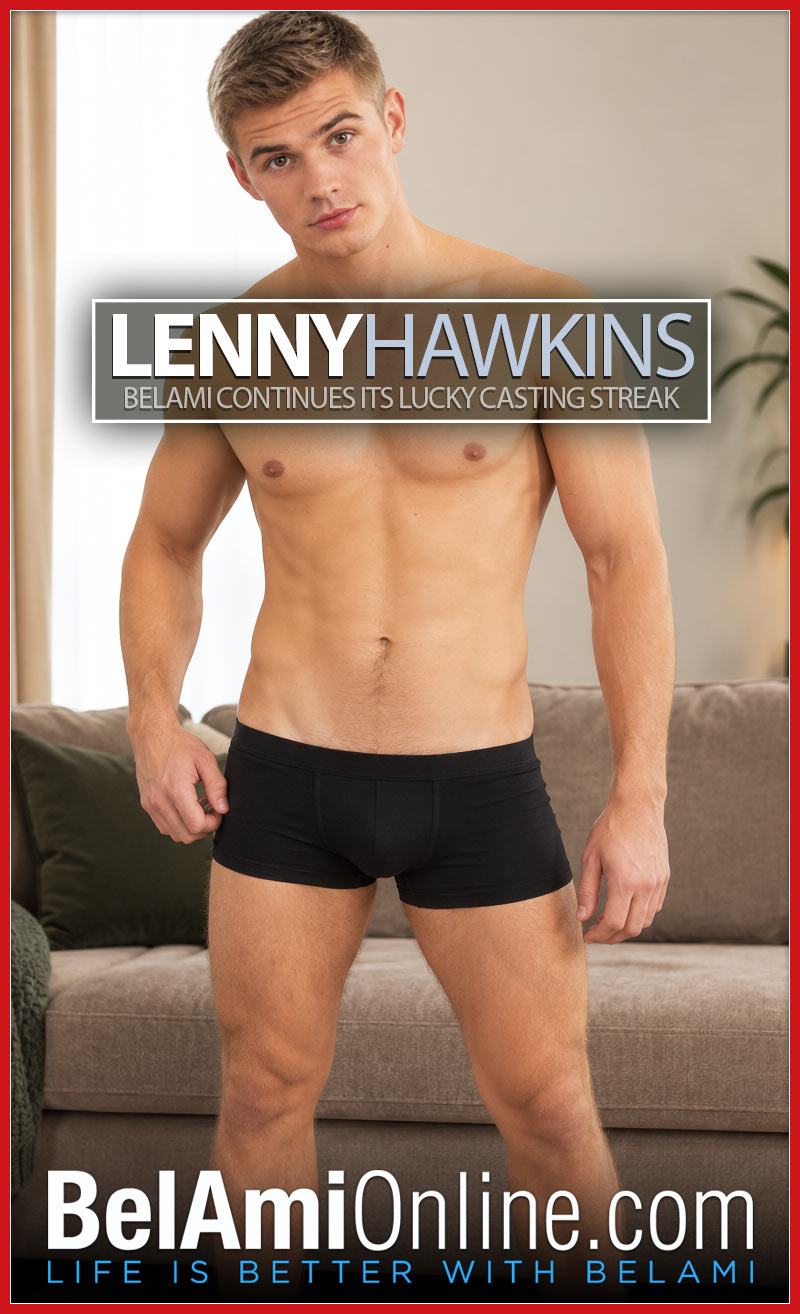 Lenny Hawkins Makes His Casting Couch Debut at BelAmiOnline
