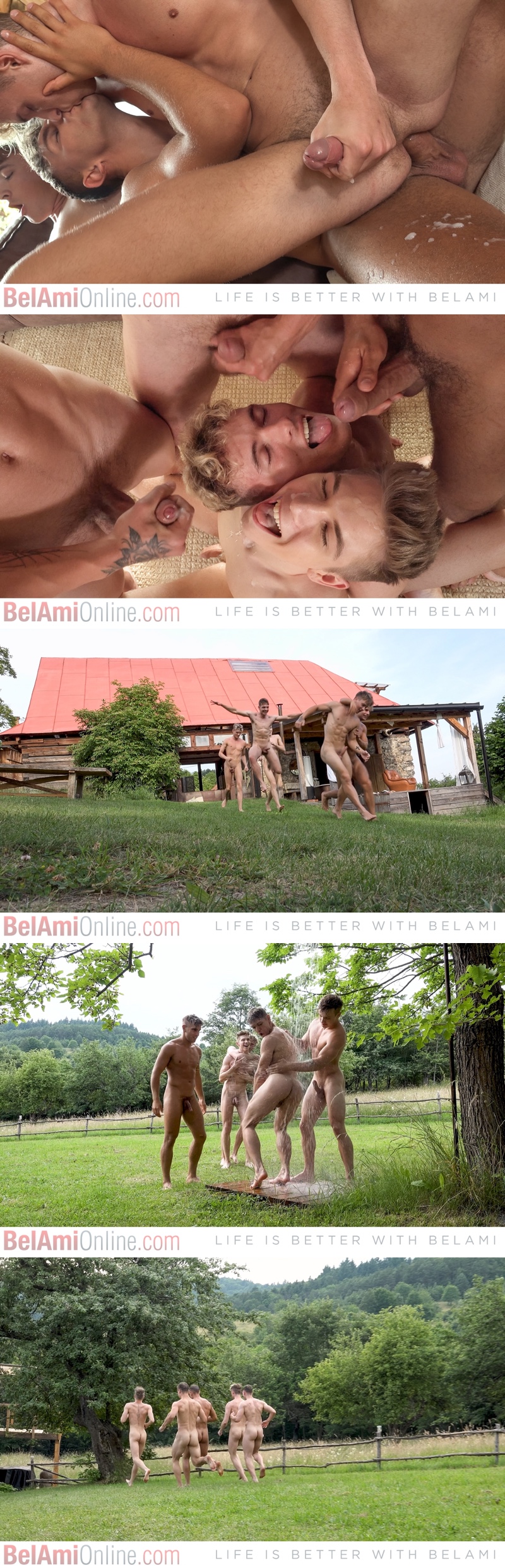BelAmi's Into The Woods 5-Man Finale Unites Sasha Hamilton, Hugo Carter, Hudson Malone and More... at BelAmiOnline