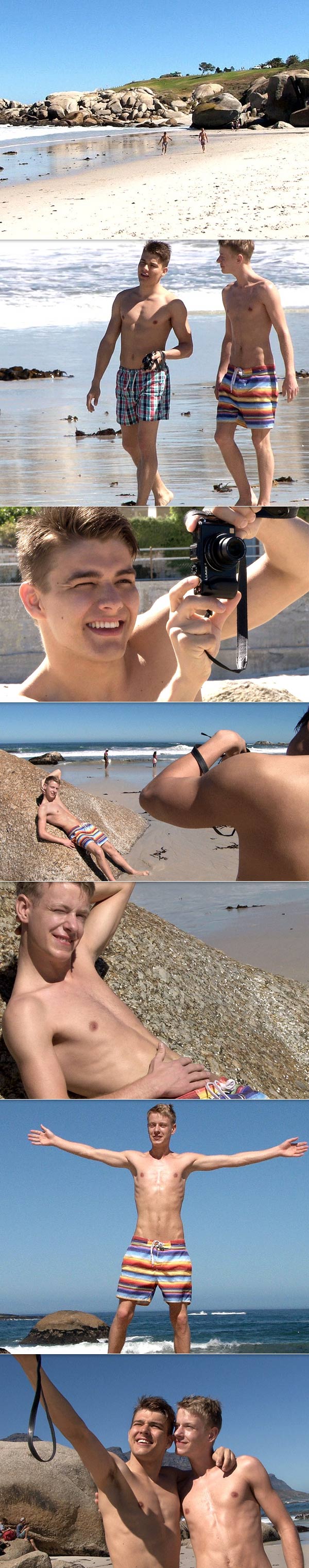 Beach Buddies (Arne Coen Fucks Milan Sharpe) (Bareback) at BelAmiOnline at BelAmiOnline.com