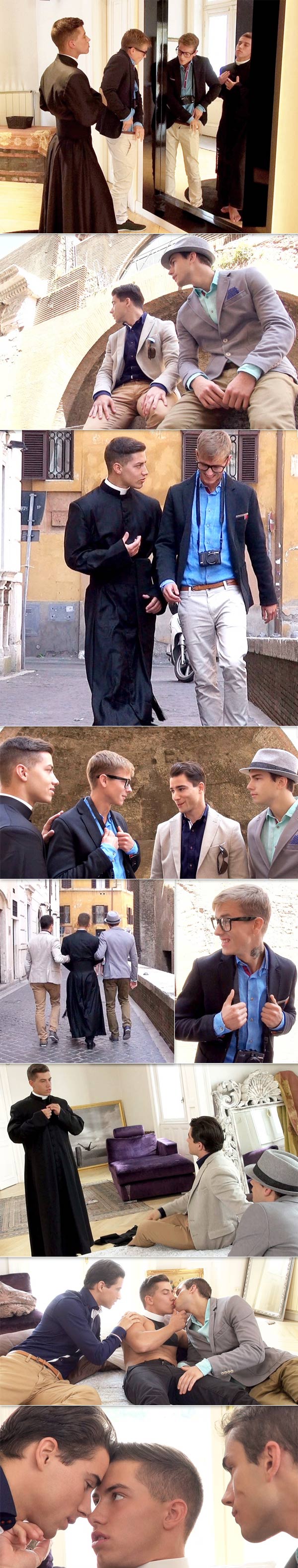 Scandal in the Vatican 2: The Swiss Guard - Episode 3 (Joel Birkin Fucks Gino Mosca and Claude Sorel) (Bareback) at BelAmiOnline.com