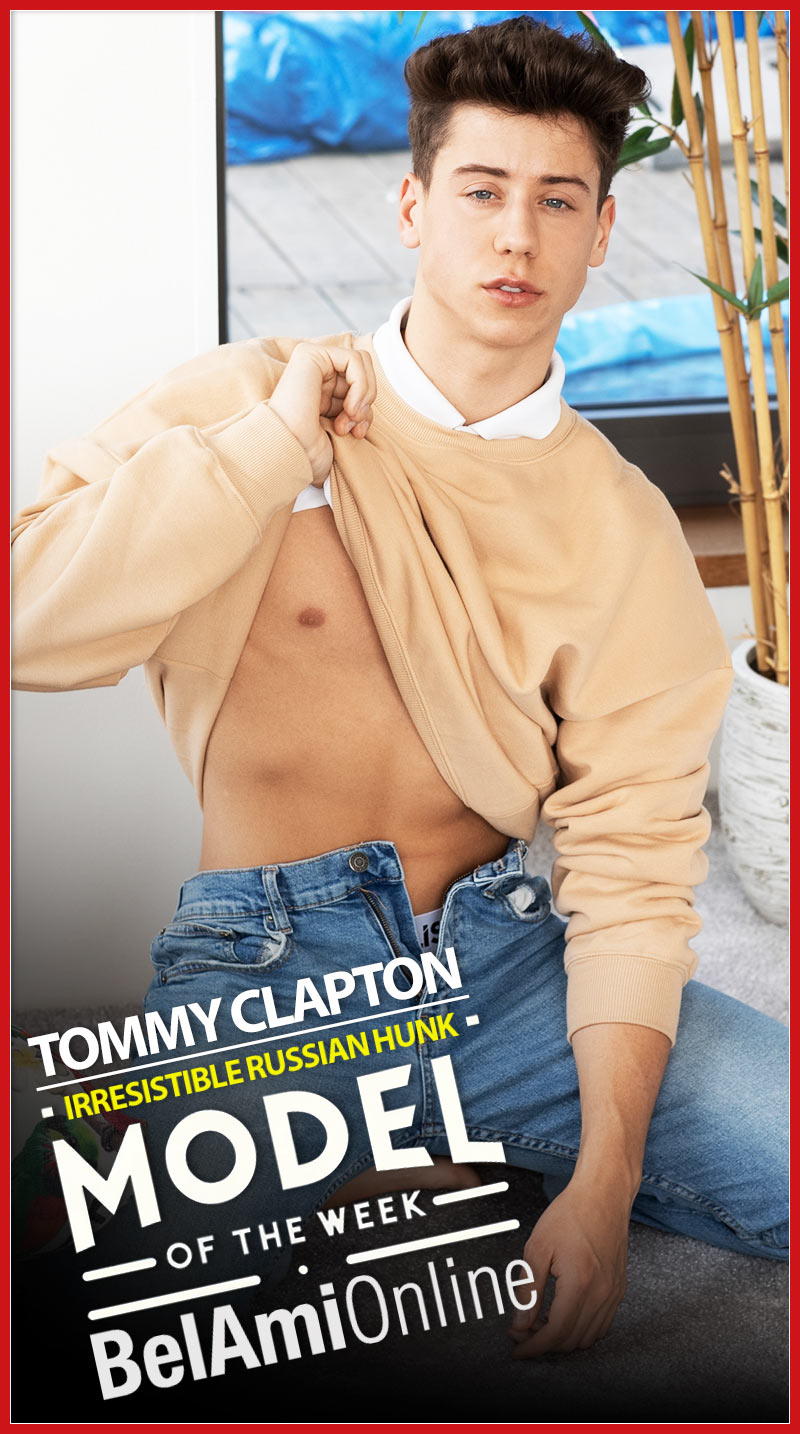 BelAmi Model of the Week: Russian Hunk Tommy Clapton