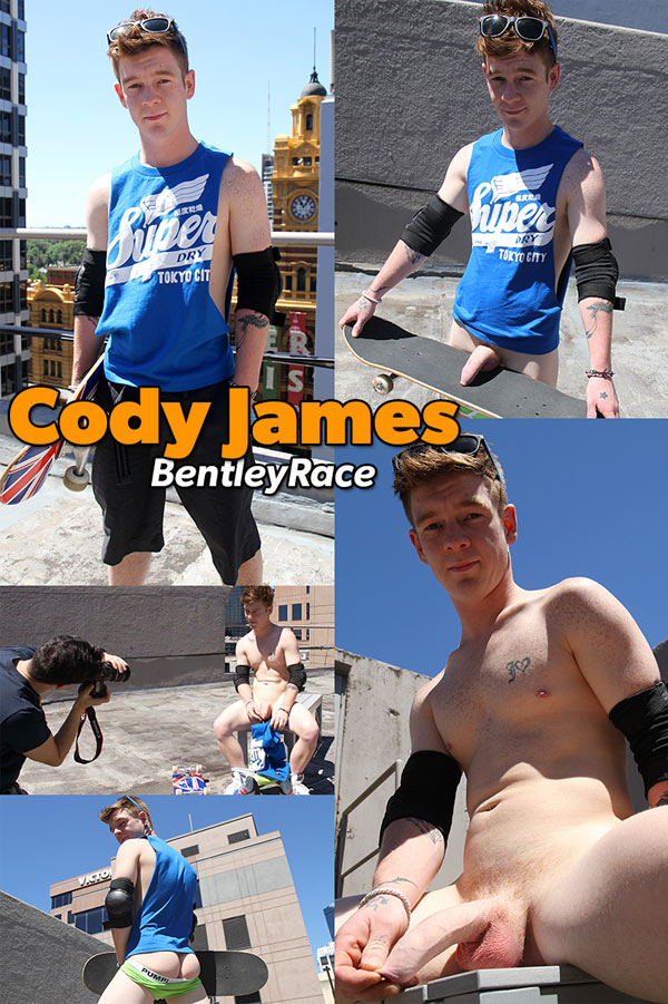 Cody James (Red-Headed Aussie Naked on the Roof) at Bentley Race