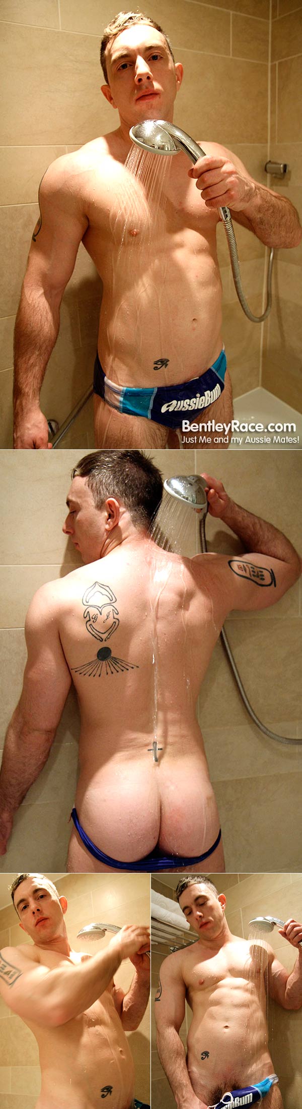 Victor Crave (In the Shower) at Bentley Race