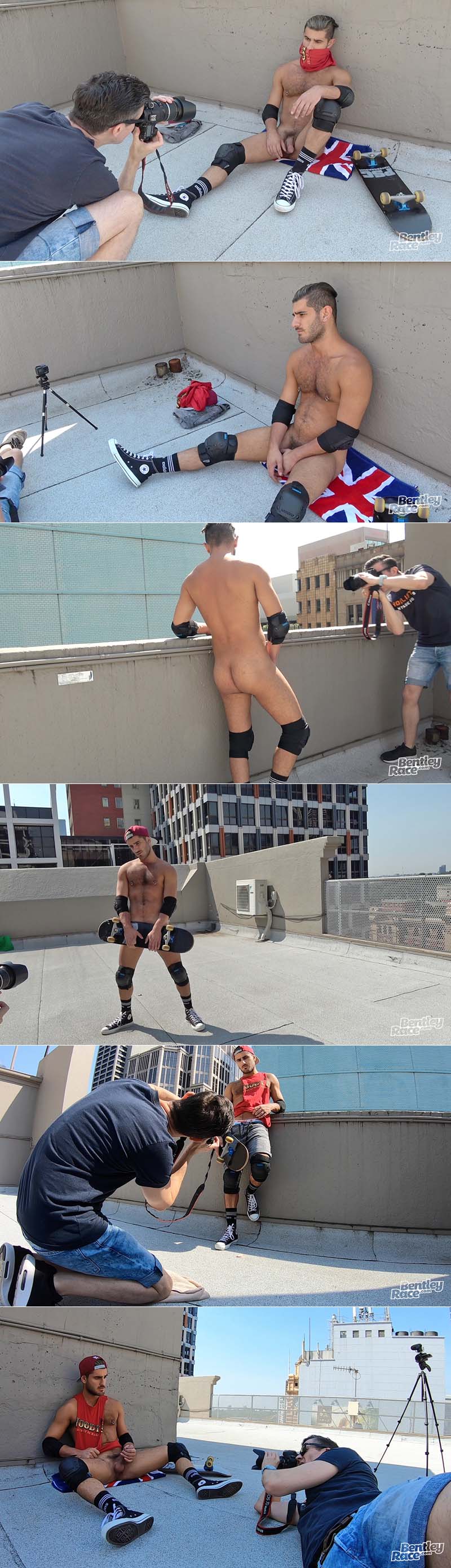 Lucas Deen [Naked On The Rooftop] at Bentley Race