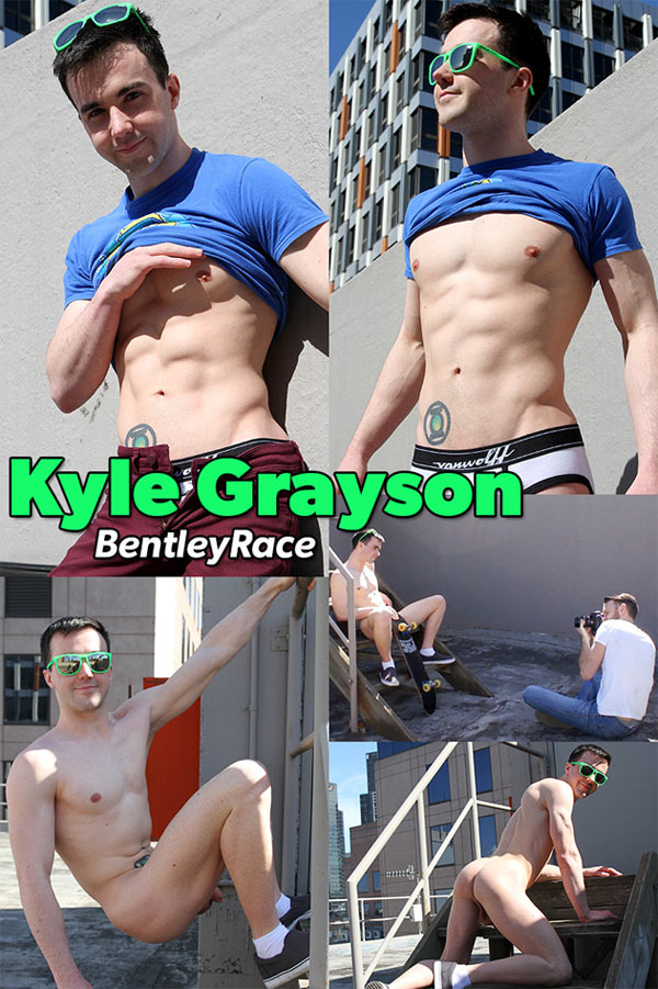 Kyle Grayson (Naked on My Roof) at Bentley Race