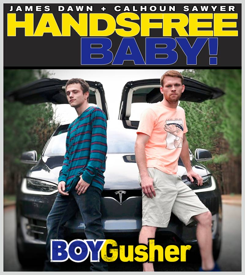 Handsfree, Baby! (Calhoun Sawyer Fucks James Dawn) at BoyGusher