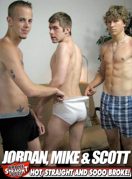 Jordan, Mike & Scott at Broke Straight Boys