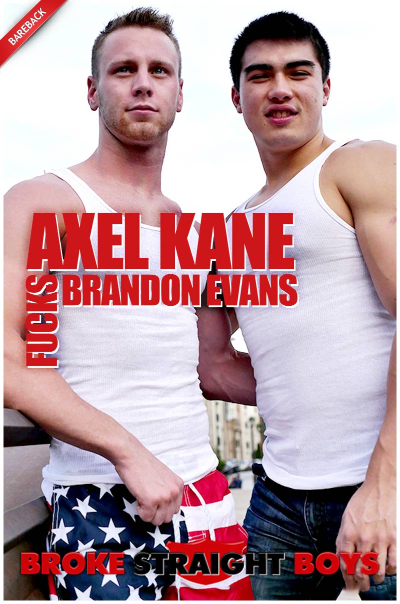 Axel Kane Fucks Brandon Evans at Broke Straight Boys