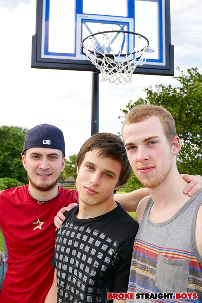 David Hardy, Kyle Porter & Jesse Avalon (Bareback) at Broke Straight Boys
