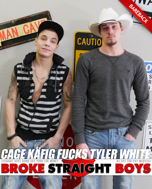 Cage Käfig & Tyler White (Bareback Flip-Flop) at Broke Straight Boys