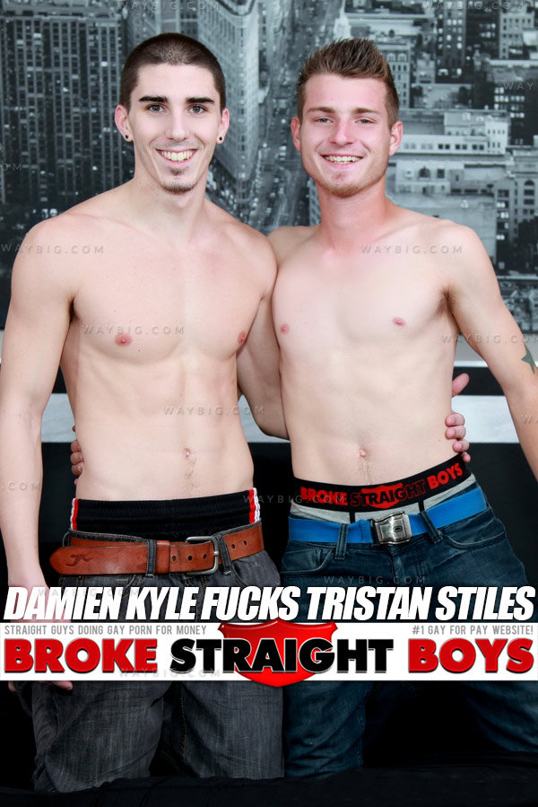 Damien Kyle Fucks Tristan Stiles at Broke Straight Boys