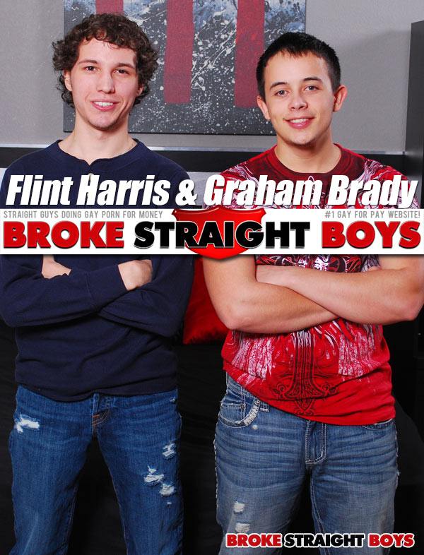 Flint Harris & Graham Brady (Bareback) at Broke Straight Boys