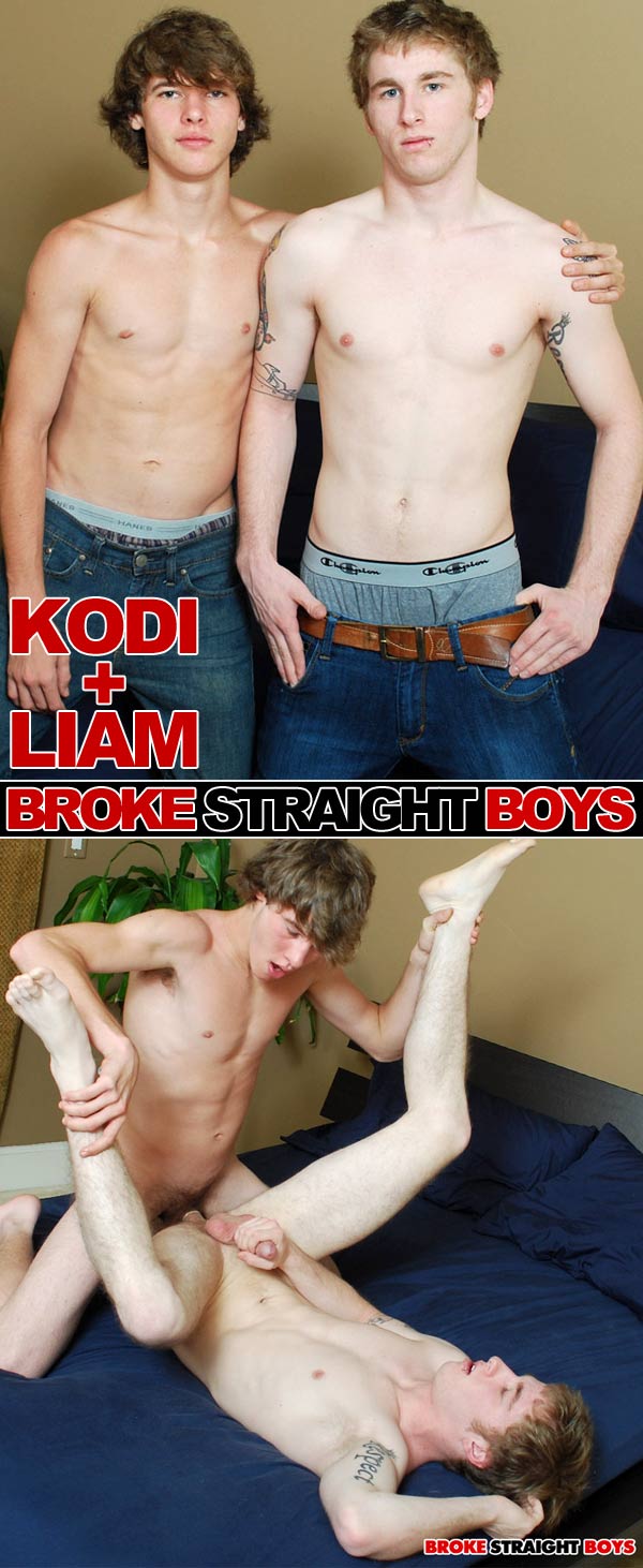 Kodi Fucks Liam Corolla at Broke Straight Boys