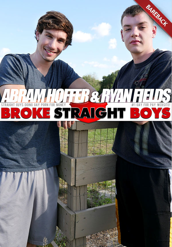 Abram Hoffer & Ryan Fields (Bareback) at Broke Straight Boys
