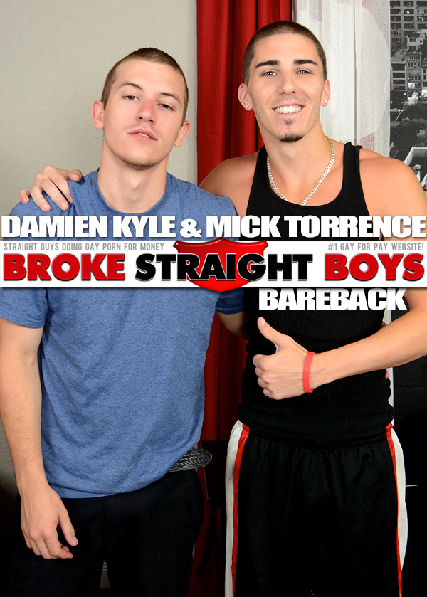 Damien Kyle & Mick Torrence (Bareback Flip-Flop) at Broke Straight Boys