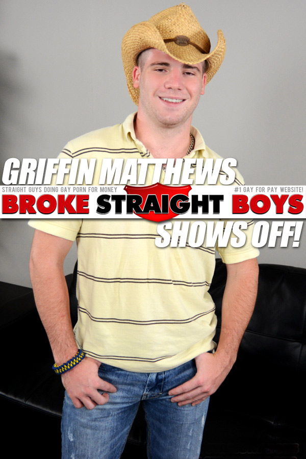Griffin Matthews (Shows Off) at Broke Straight Boys
