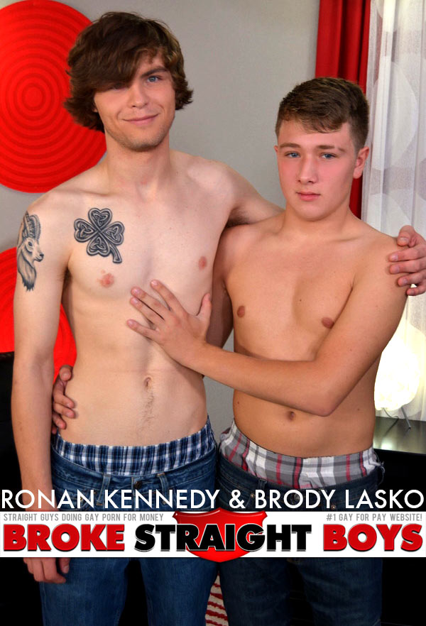 Ronan Kennedy & Brody Lasko (Oral) at Broke Straight Boys