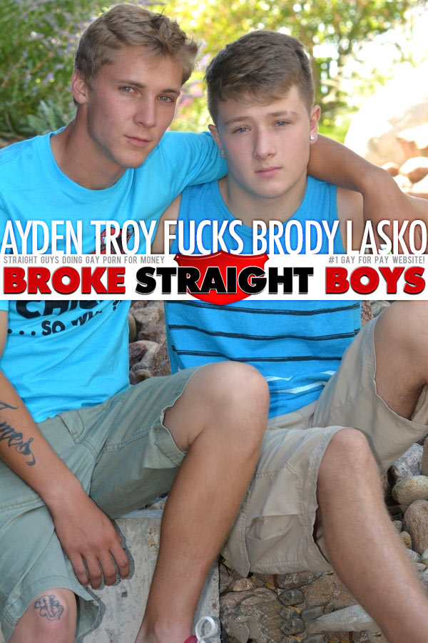 Ayden Troy Fucks Brody Lasko at Broke Straight Boys
