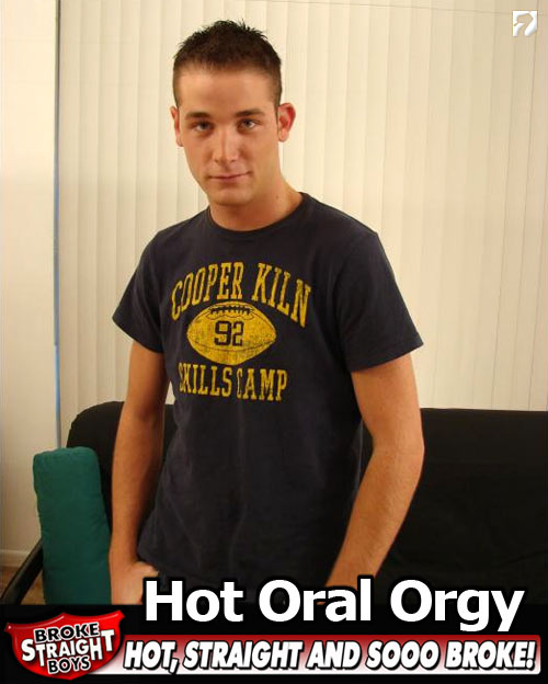 Hot Oral Orgy at Broke Straight Boys