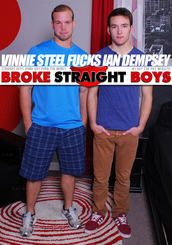 Vinnie Steel Fucks Ian Dempsey at Broke Straight Boys