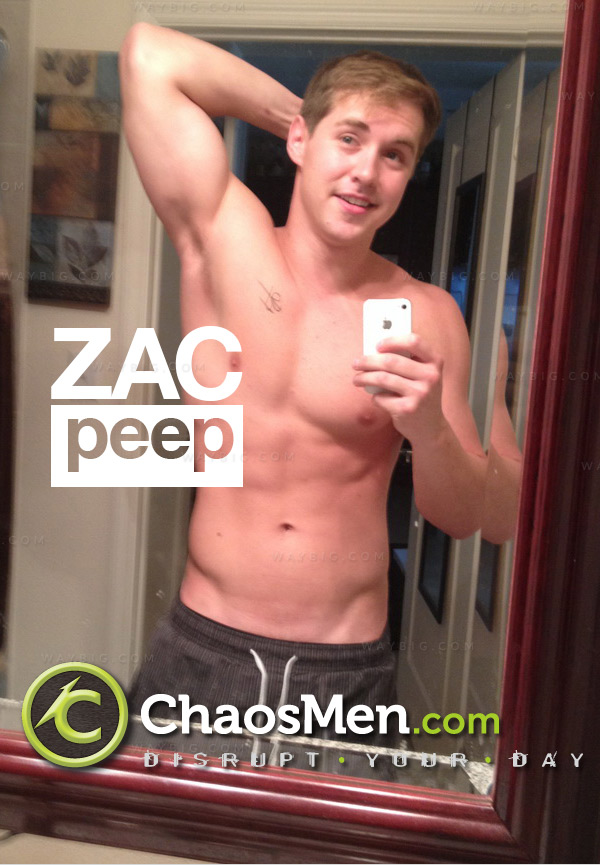 Zac 'peep' at ChaosMen
