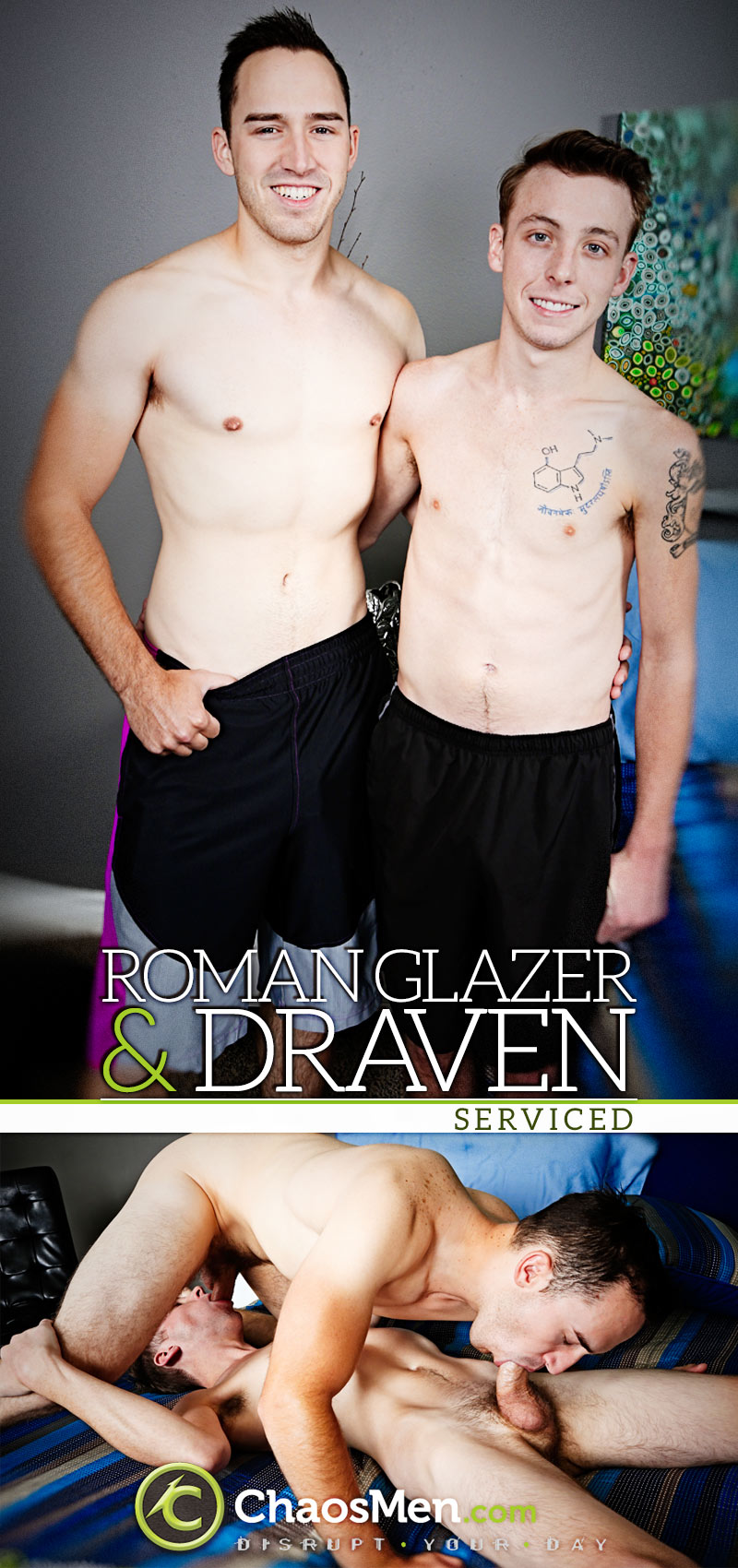 Roman Glazer & Draven (Serviced) at ChaosMen