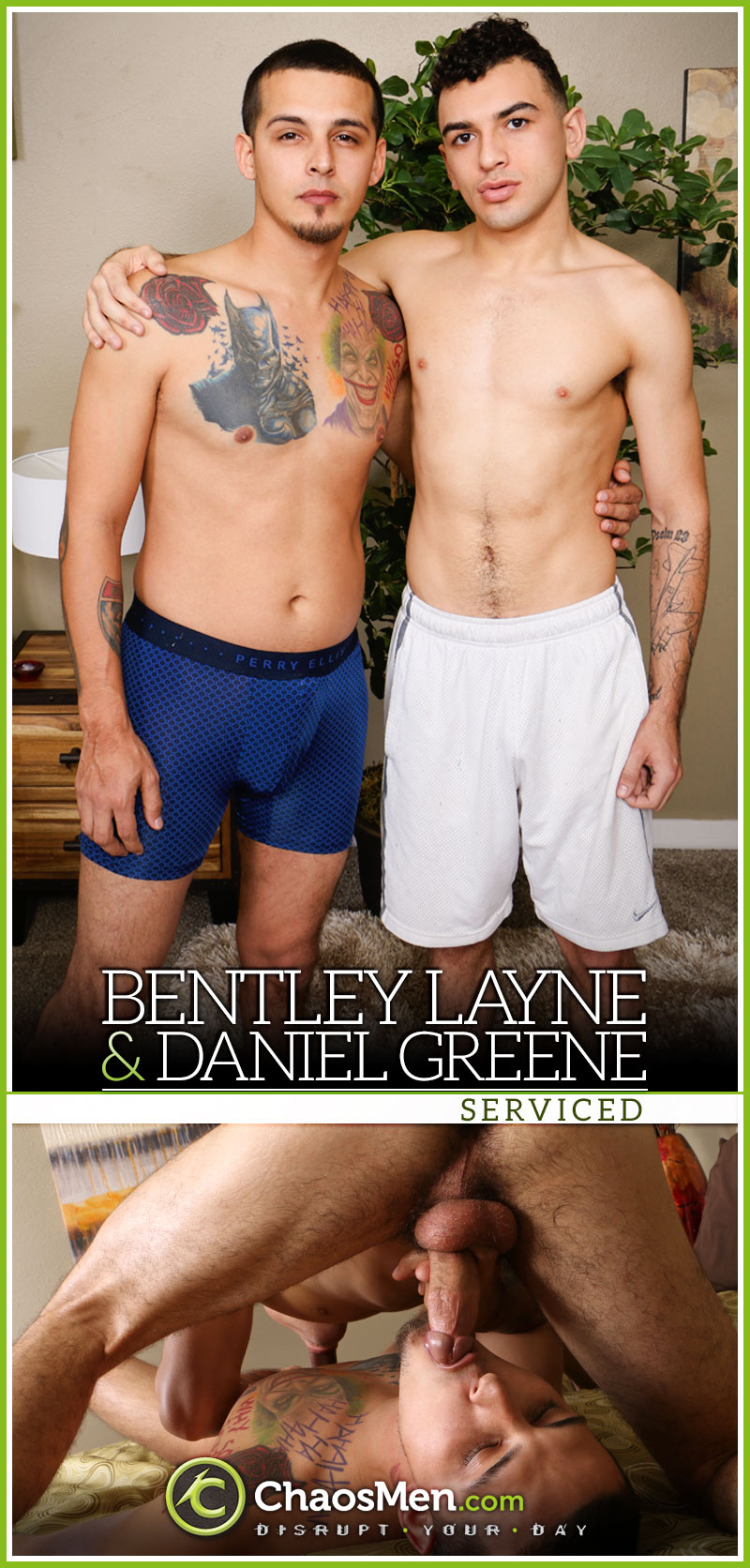 Daniel Greene and Bentley Layne 'Serviced' at ChaosMen