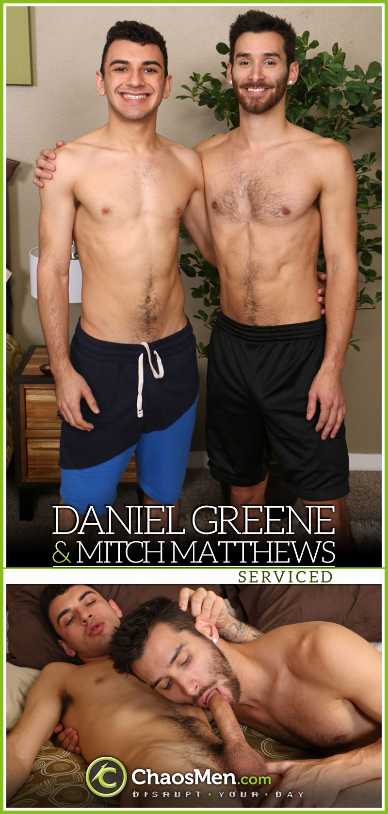 Daniel Greene & Mitch Matthews 'Serviced' at ChaosMen