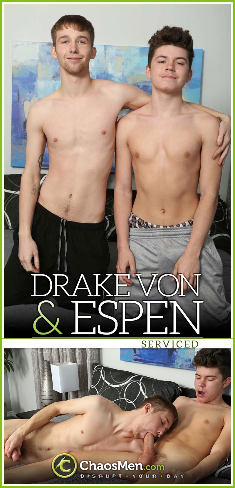 Drake Von of the 'Baconator Twins' and Espen SERVICE Each Other at ChaosMen
