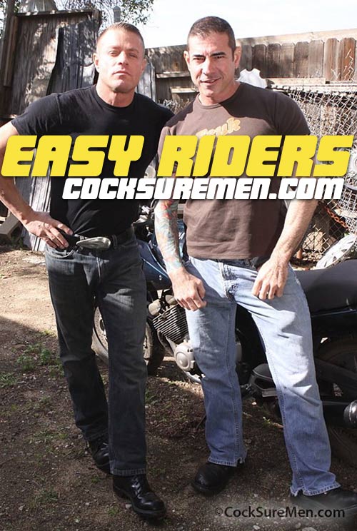 Easy Riders (Nick Moretti & Tyler Saint) at CocksureMen.com
