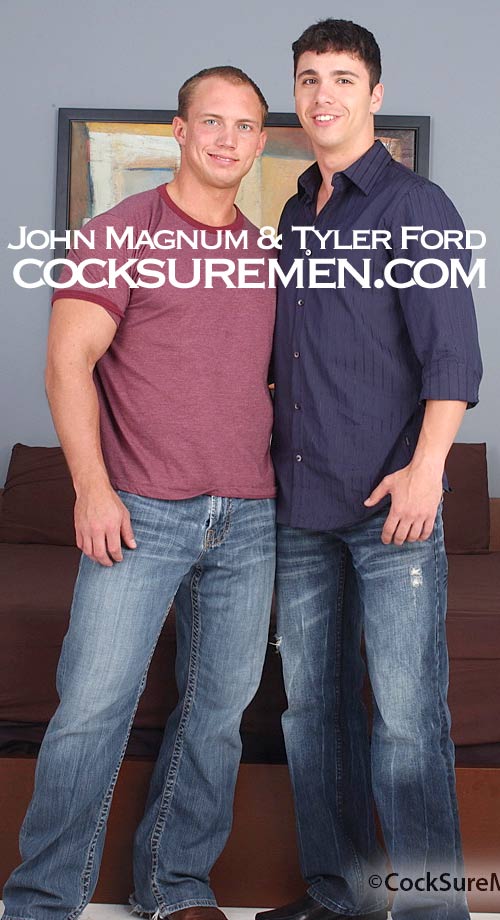 John Magnum & Tyler Ford at CocksureMen.com