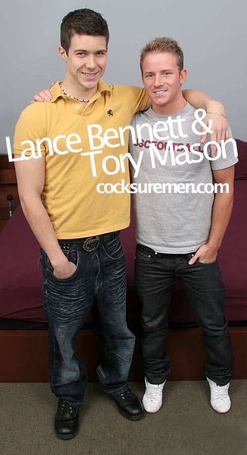 Lance Bennett & Tory Mason at CocksureMen.com