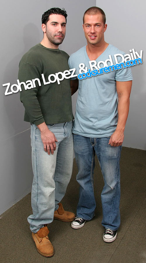 Zohan Lopez & Rod Daily at CocksureMen.com
